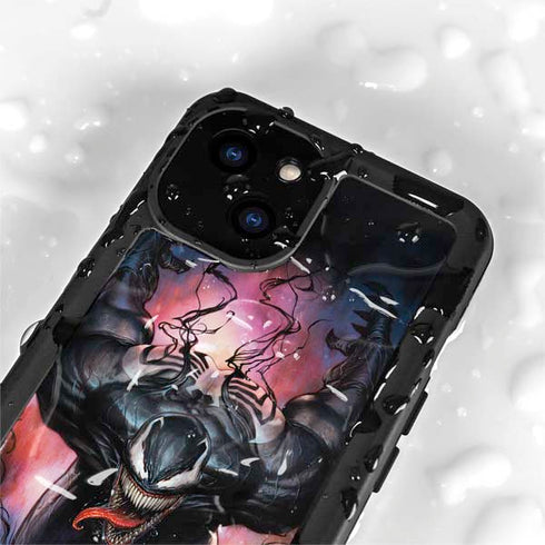 Marvel Venom Absolute Carnage by Adi Granov iPhone 15 Waterproof Case
